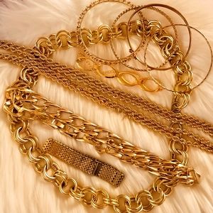 E3 Lot/Bundle Vintage Jewelry Women's Accessories Necklaces Bracelets